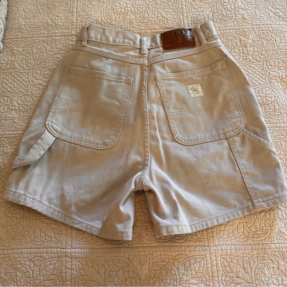 Route 66 Women's High Waist Tan Shorts Size 3/4 Juniors Outdoor Picnic Classic - Picture 11 of 11